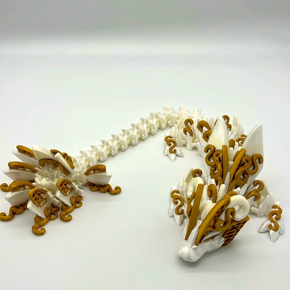 Other - Articulated Butterfly Dragon  3D-Printed Fidget Toy Fun Collectible…